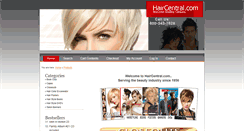 Desktop Screenshot of haircentral.com